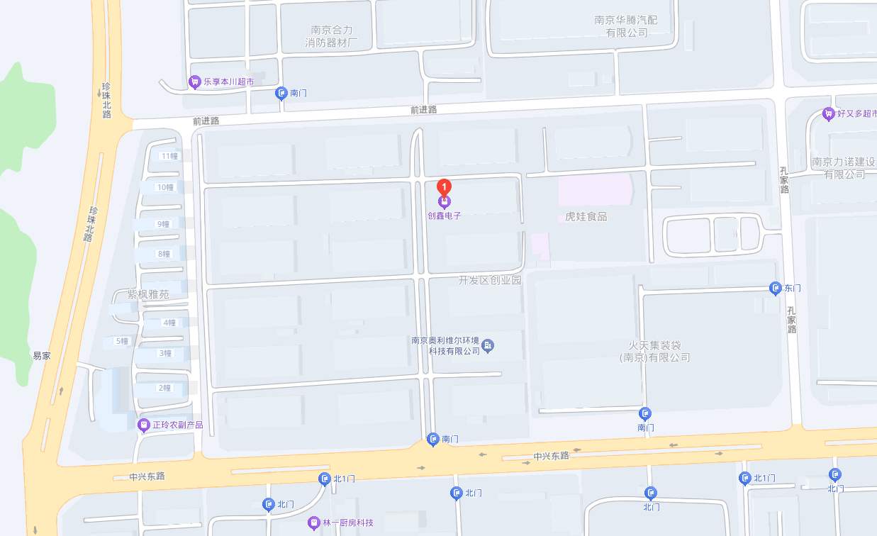 创鑫电子地图位置